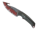 StatTrak™ Gut Knife | Crimson Web (Battle-Scarred)