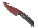 Gut Knife | Crimson Web (Well-Worn)
