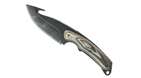 ★ Gut Knife | Black Laminate (Well-Worn)