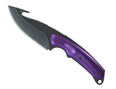 ★ Нож с лезвием-крюком | Ультрафиолет (Немного поношенное)