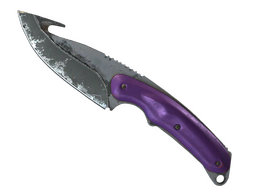 ★ StatTrak™ Gut Knife | Ultraviolet (Battle-Scarred)