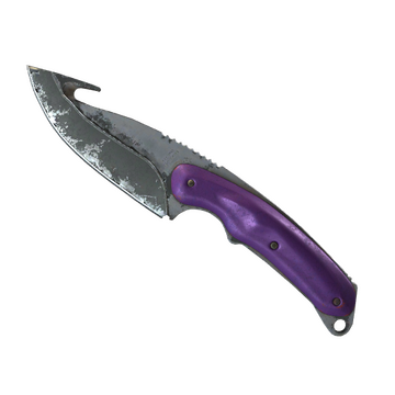 ★ StatTrak™ Gut Knife | Ultraviolet (Battle-Scarred)