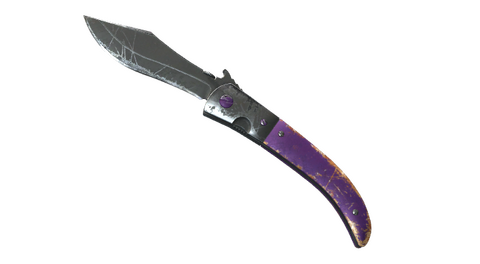 ★ StatTrak™ Navaja Knife | Ultraviolet (Battle-Scarred)