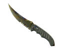 StatTrak™ Flip Knife | Case Hardened (Battle-Scarred)