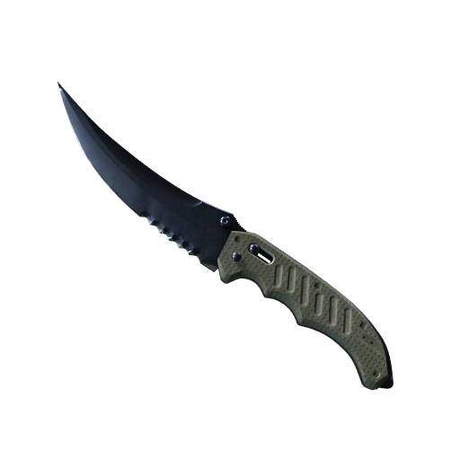 ★ Flip Knife | Blue Steel (Battle-Scarred)