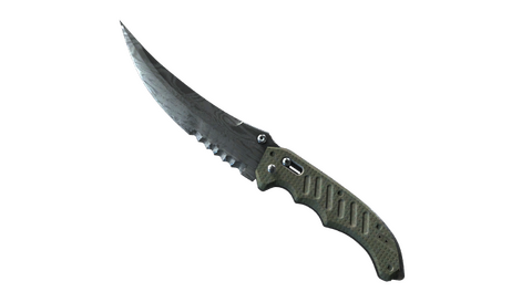 ★ Flip Knife | Damascus Steel (Field-Tested)