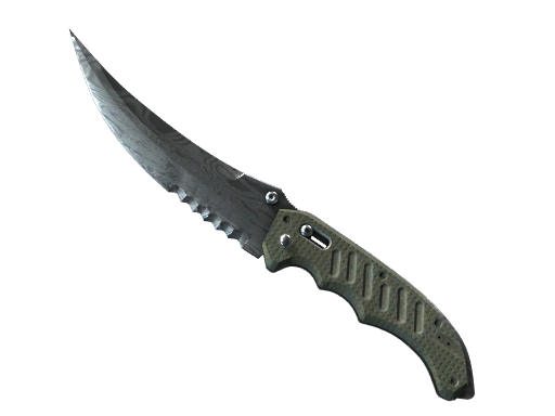 ★ Flip Knife | Damascus Steel (Field-Tested)