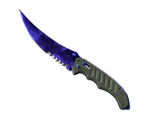 ★ StatTrak™ Flip Knife | Doppler (Factory New) Sapphire