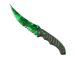 ★ StatTrak™ Flip Knife | Gamma Doppler Emerald (Factory New)