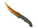 StatTrak™ Flip Knife | Tiger Tooth (Factory New)