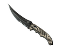 Flip Knife | Black Laminate (Minimal Wear)