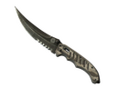 Flip Knife | Black Laminate (Battle-Scarred)