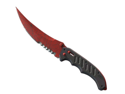 ★ StatTrak™ Flip Knife | Crimson Web (Factory New)