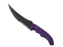 StatTrak™ Flip Knife | Ultraviolet (Minimal Wear)