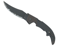 ★ Falchion Knife | Night (Well-Worn)