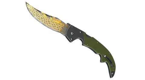 ★ Falchion Knife | Lore (Battle-Scarred)