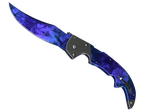 ★ StatTrak™ Falchion Knife | Doppler Sapphire (Factory New)