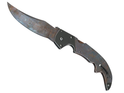 ★ Falchion Knife | Rust Coat (Well-Worn)