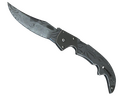 StatTrak™ Falchion Knife | Damascus Steel (Well-Worn)