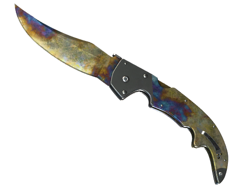 Canivete Falchion (★) | Aquecimento de Aço (Veterana de Guerra)