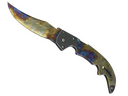 Falchion Knife | Case Hardened (Battle-Scarred)