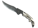 StatTrak™ Falchion Knife | Black Laminate (Minimal Wear)