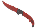 Falchion Knife | Crimson Web (Minimal Wear)