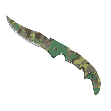 ★ Falchion Knife | Boreal Forest (Well-Worn)