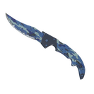 ★ Falchion Knife | Bright Water (Well-Worn)