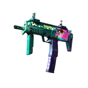 StatTrak™ MP7 | Smoking Kills (Battle-Scarred)