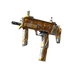 StatTrak™ MP7 | Amberline (Battle-Scarred)