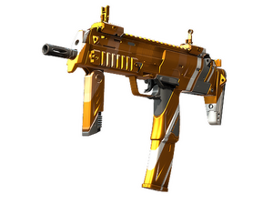 Souvenir MP7 | Amberline (Minimal Wear)