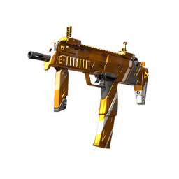Souvenir MP7 | Amberline (Minimal Wear)