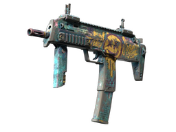 StatTrak™ MP7 | Just Smile (Battle-Scarred)