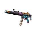 Souvenir MP5-SD | Neon Squeezer (Well-Worn)