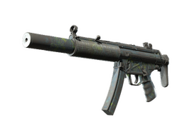 MP5-SD | Lime Hex (Battle-Scarred)