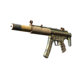Souvenir MP5-SD | Savannah Halftone (Battle-Scarred)