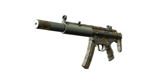 MP5-SD | Gold Leaf (Minimal Wear)