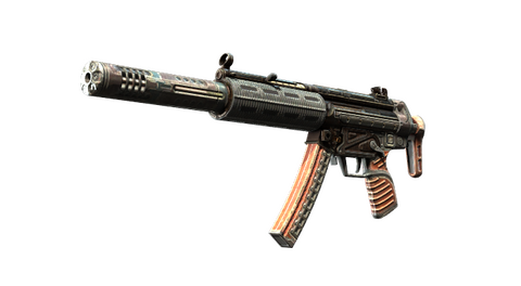 MP5-SD | Gauss (Battle-Scarred)