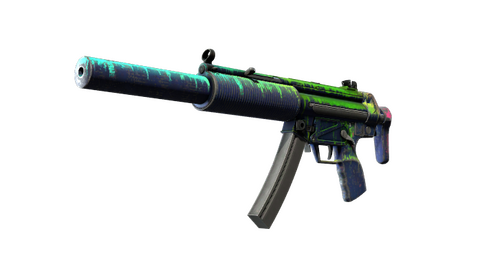 MP5-SD | Phosphor (Battle-Scarred)