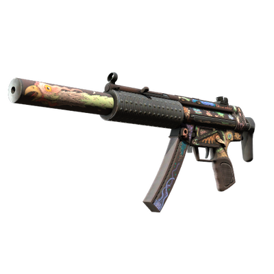 StatTrak™ MP5-SD | Necro Jr. (Well-Worn) thumbnail