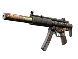 MP5-SD | Necro Jr. (Battle-Scarred)