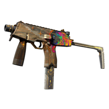 StatTrak™ MP9 | Starlight Protector (Battle-Scarred)
