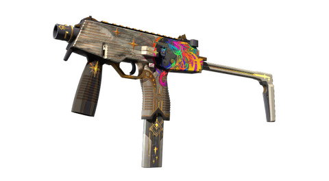 MP9 | Starlight Protector (Well-Worn)