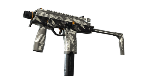 MP9 | Arctic Tri-Tone (Battle-Scarred)