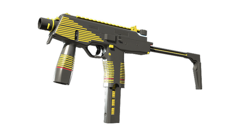 MP9 | Bee-Tron (Minimal Wear)