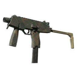 Souvenir MP9 | Green Plaid (Field-Tested)