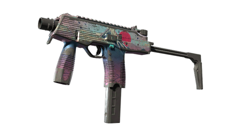 StatTrak™ MP9 | Mount Fuji (Battle-Scarred)