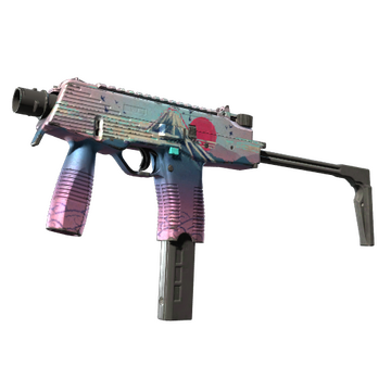 StatTrak™ MP9 | Mount Fuji (Well-Worn)