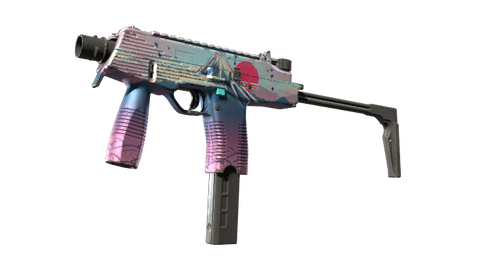 StatTrak™ MP9 | Mount Fuji (Well-Worn)
